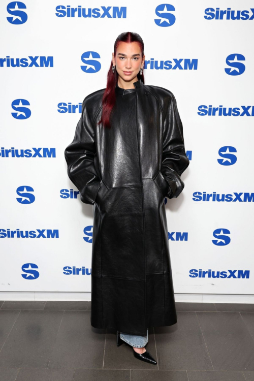 Dua Lipa Visits Siriusxm Studios in New York 1