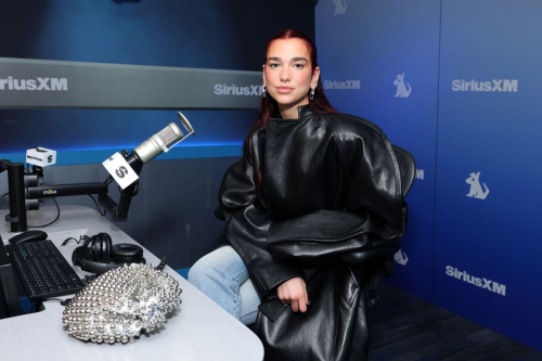 Dua Lipa Visits Siriusxm Studios in New York 5