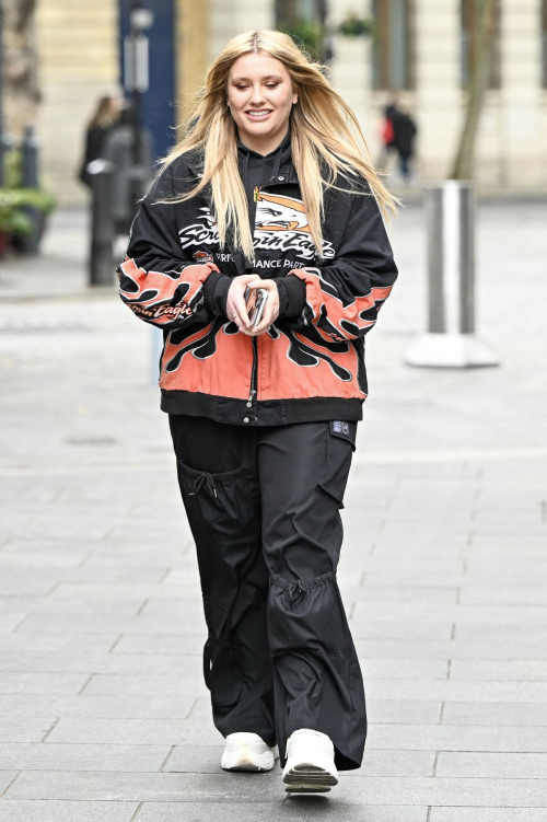 Ella Henderson Arrives at Capital Radio in London 4