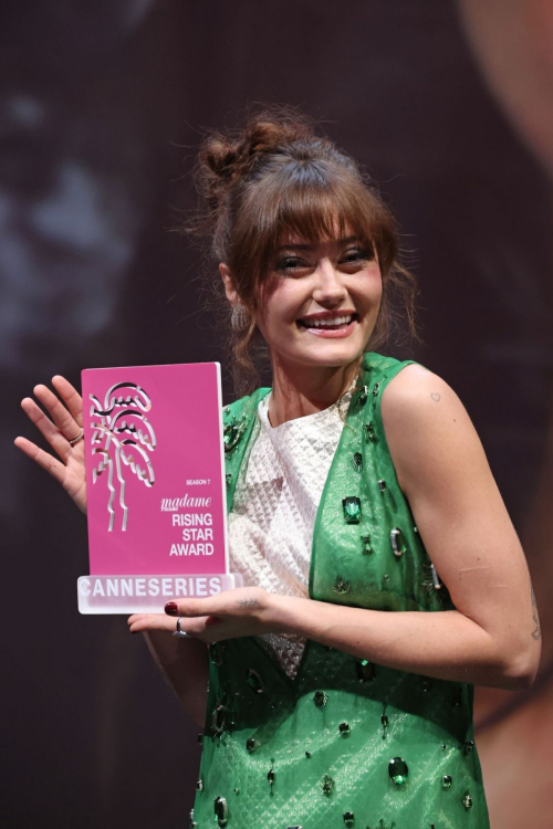 Ella Purnell at Pink Carpet at 7th Canneseries International Festival in Cannes 3