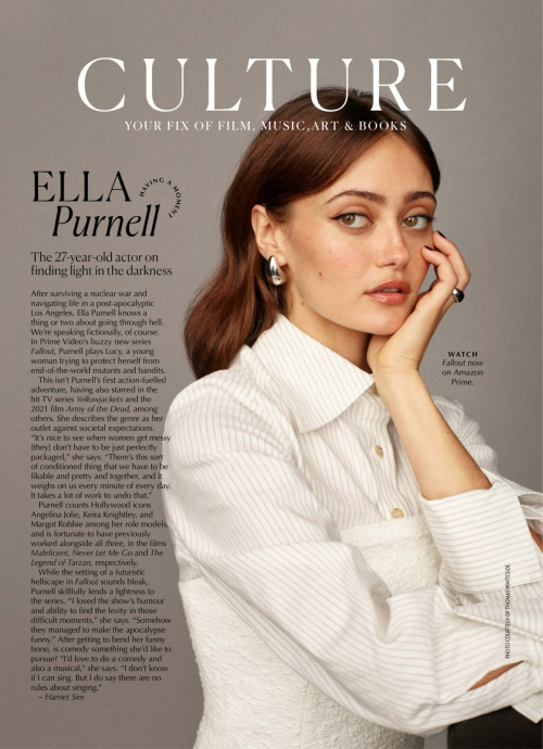 Ella Purnell Featured in Marie Claire Australia