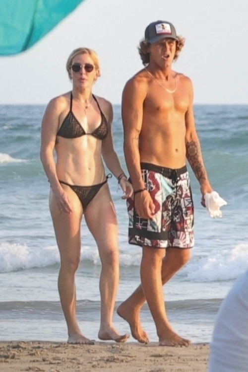 Ellie Goulding and Armando Perez Beach Costa Rica