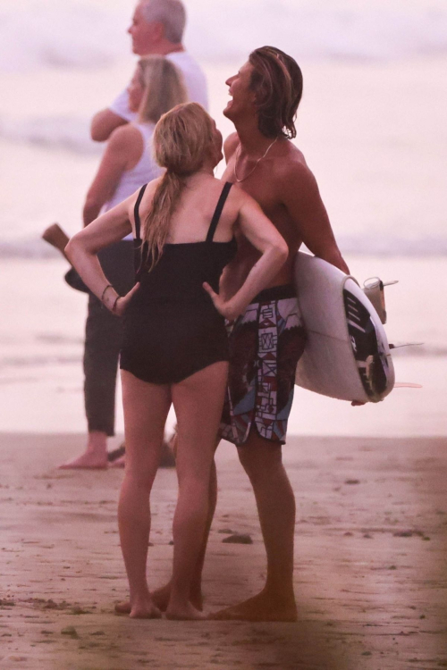 Ellie Goulding and Armando Perez Beach Costa Rica 1