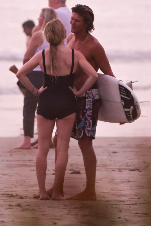 Ellie Goulding and Armando Perez Beach Costa Rica 2