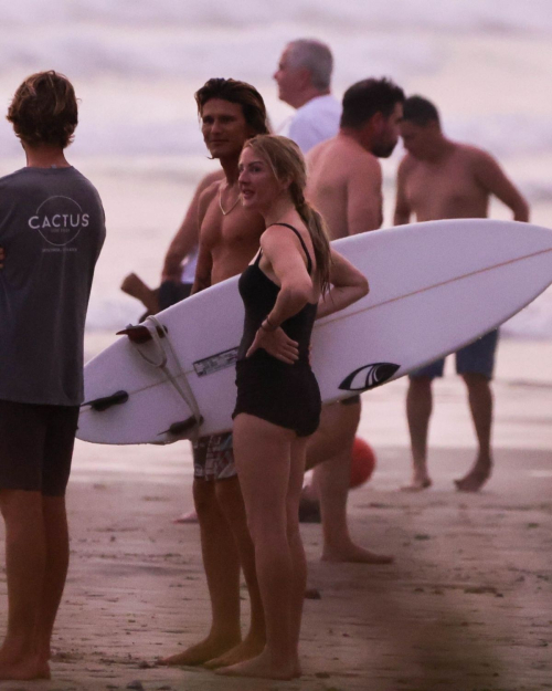 Ellie Goulding and Armando Perez Beach Costa Rica 3