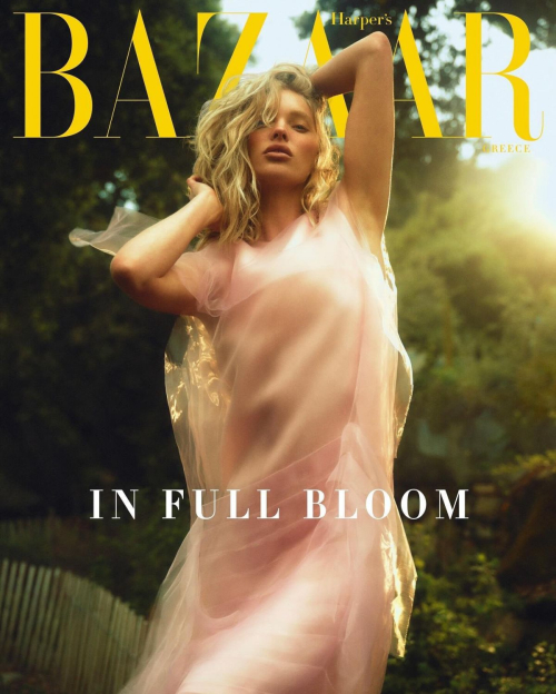 Elsa Hosk Featured in Harper's Bazaar Greece