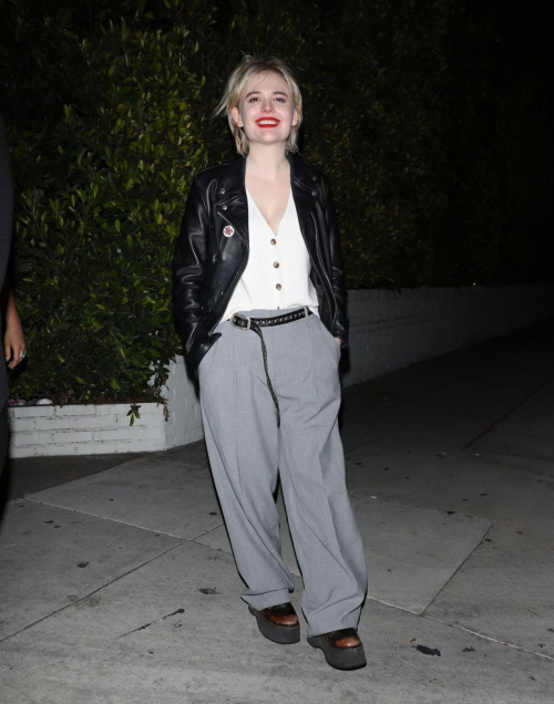 Emily Alyn Lind Celebrates The Black Keys Album Release in Los Angeles