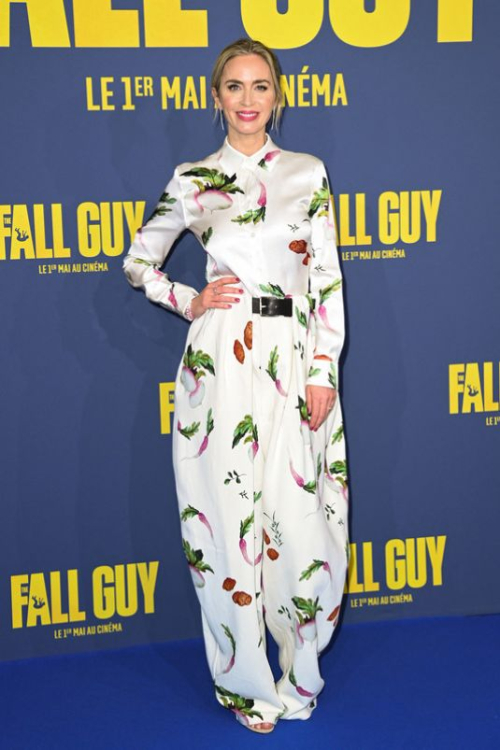 Emily Blunt at The Fall Guy Premiere in Paris 2