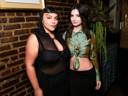 Emily Ratajkowski Attends Ganni X Paloma Elsesser Dinner in New York 2