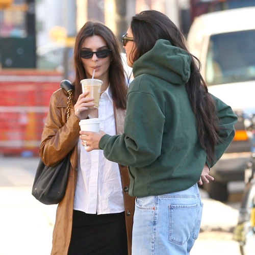 Emily Ratajkowski Enjoys Outing with a Friend in New York 3