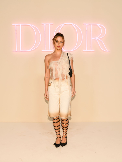 Emma Brooks at Dior Fashion Show in Brooklyn Museum