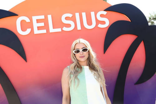 Emma Roberts at Celsius Cosmic Desert Event at Coachella 1