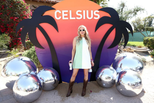 Emma Roberts at Celsius Cosmic Desert Event at Coachella 3