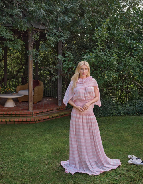 Emma Roberts for Architectural Digest April 2024