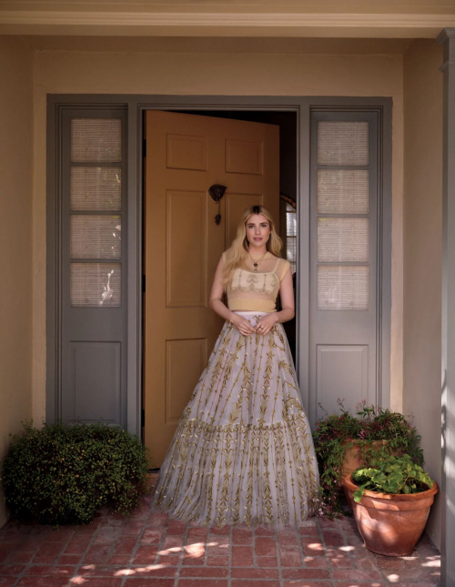 Emma Roberts for Architectural Digest April 2024 2