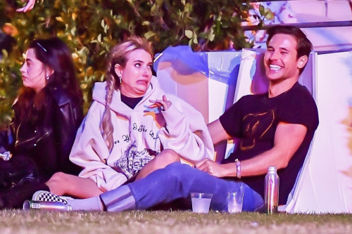 Emma Roberts Spotted with Mystery Man at Coachella 5