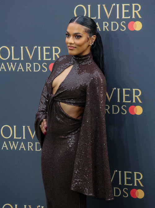 Freema Agyeman at Olivier Awards at Royal Albert Hall 2