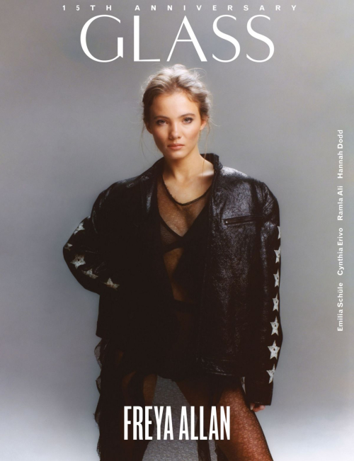 Freya Allan in The Glass Magazine Spring 2024 8