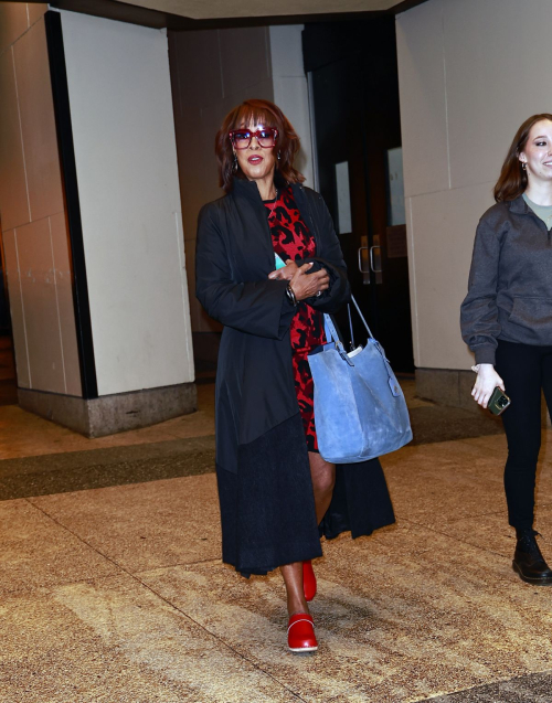 Gayle King Leaves CBS Morning Show in New York 1