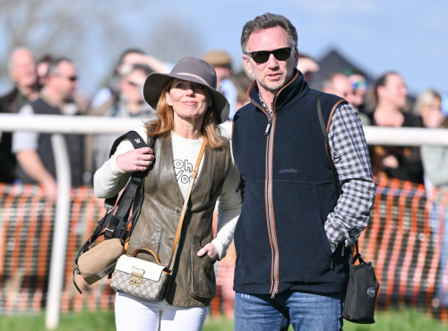 Geri Halliwell at Point to Point Races in Buckinghamshire 4