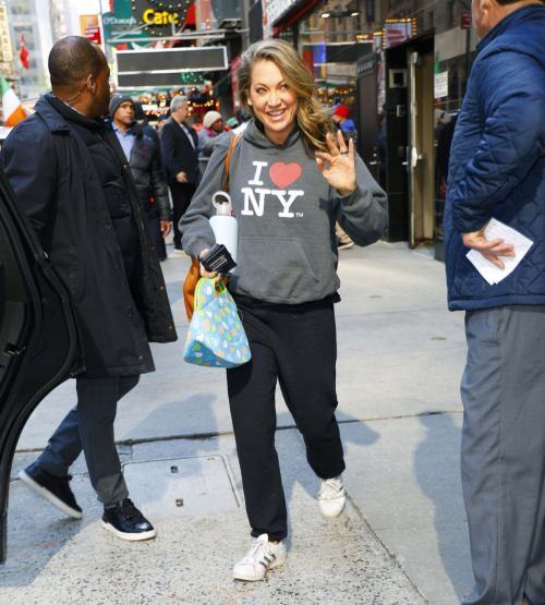 Ginger Zee Leaves Good Morning America Show in New York 4