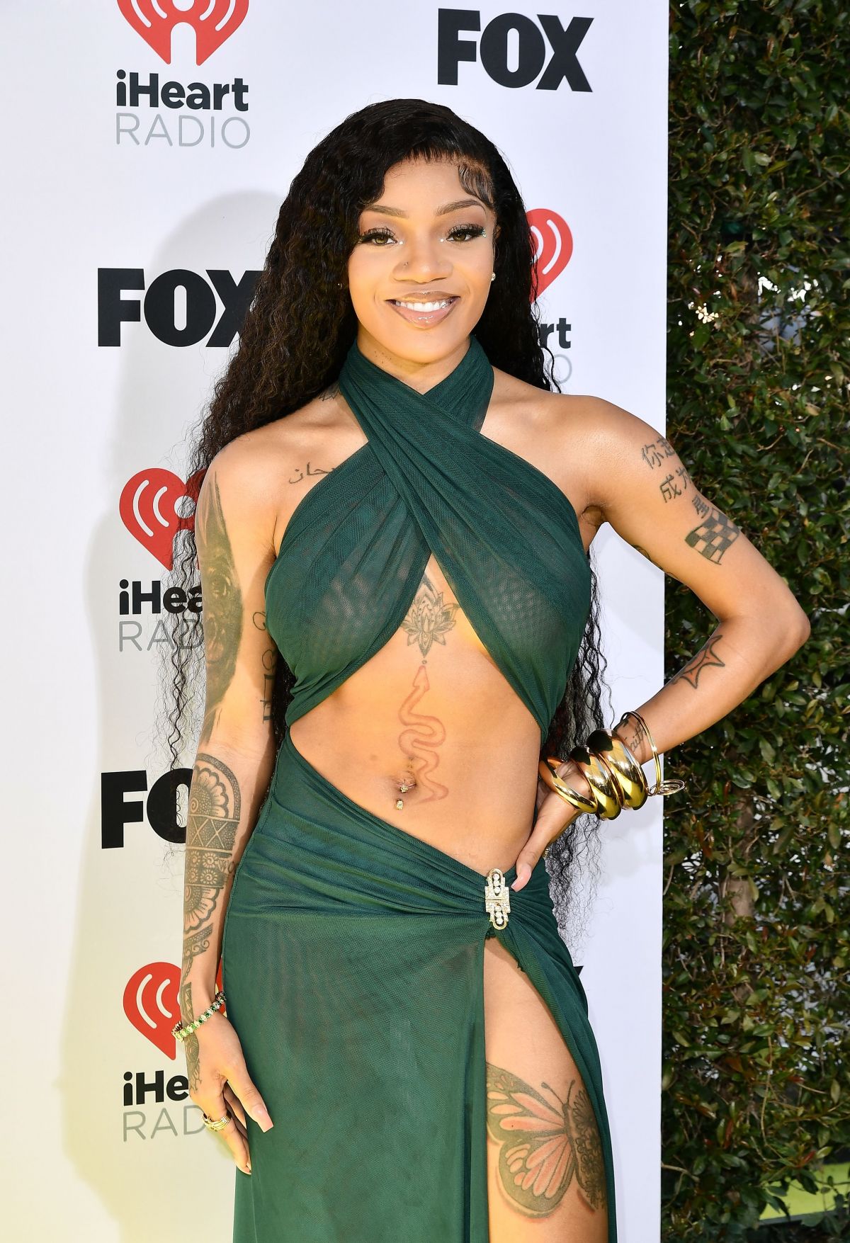 Glorilla at iHeartRadio Music Awards in Hollywood