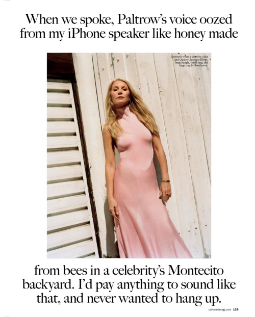 Gwyneth Paltrow in Cultured Magazine April May 2024 6