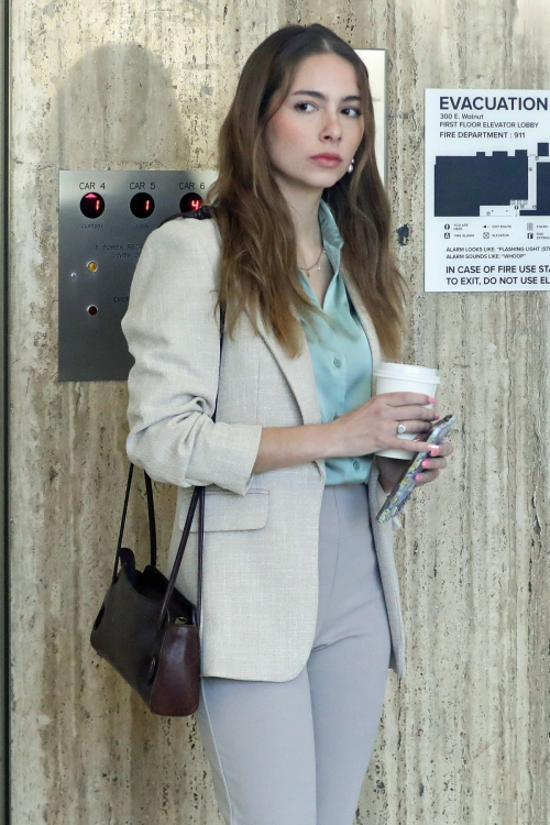 Haley Pullos After Court Hearing in Los Angeles