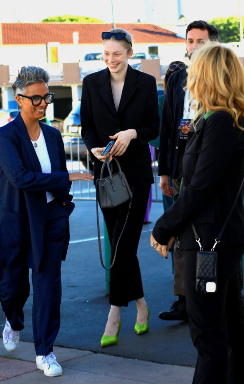 Hunter Schafer Attends Challengers Premiere in Los Angeles 3