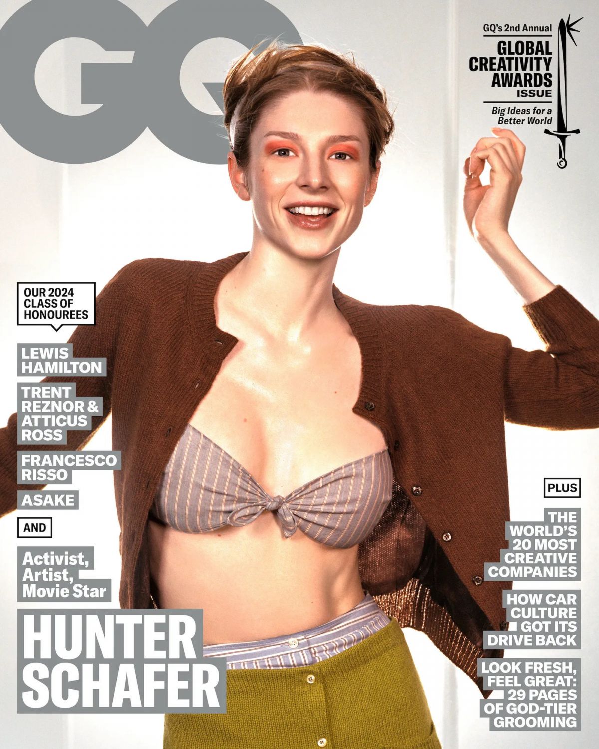 Hunter Schafer for GQ Magazine April 2024