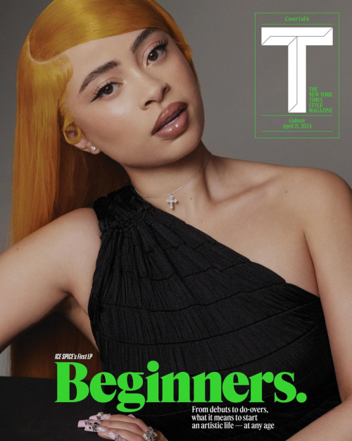 Ice Spice Featured in T Magazine