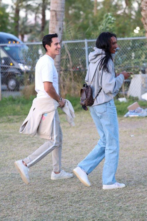 Jasmine Tookes Arrives at Coachella Festival 3