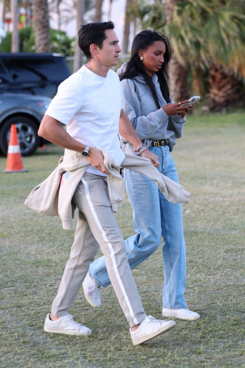 Jasmine Tookes Arrives at Coachella Festival 4