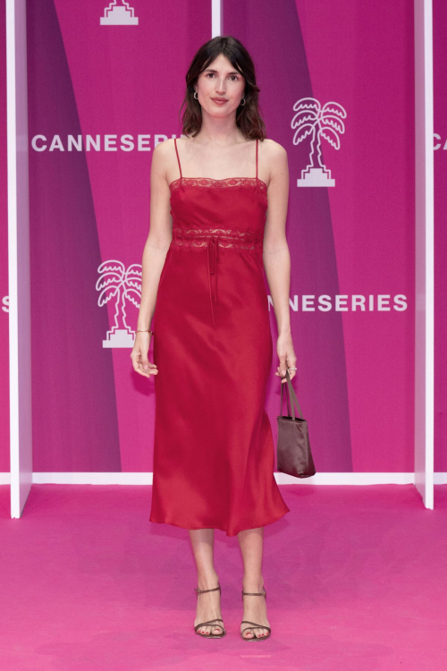 Jeanne Damas on the Pink Carpet at Canneseries IFF in Cannes 3