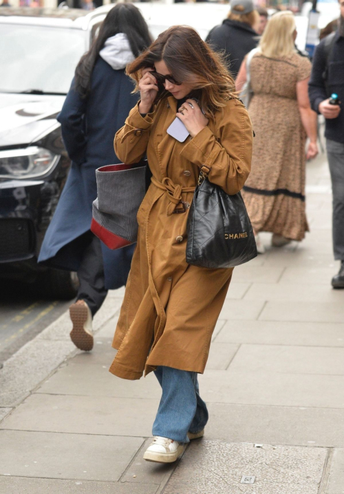 Jenna Coleman Out and About in London 5