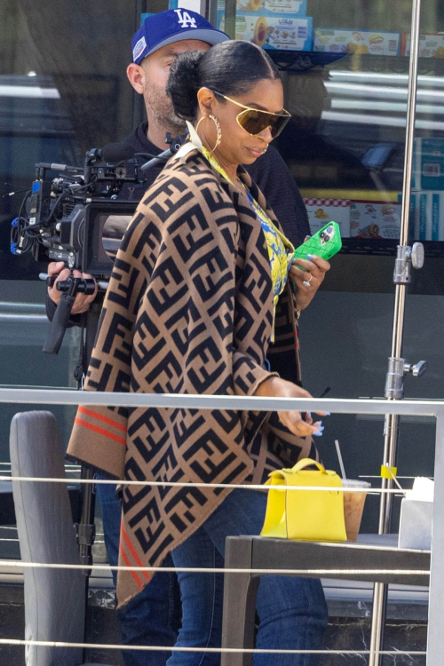 Jennifer Williams on Set of an Unknown Project in Los Angeles 6