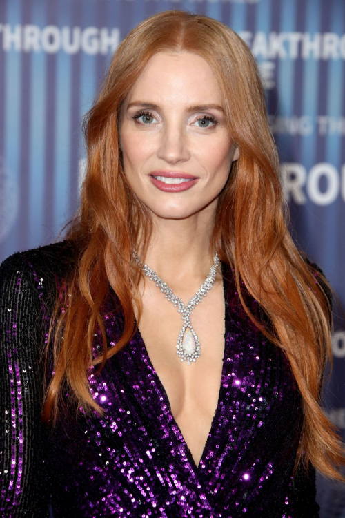 Jessica Chastain at 10th Breakthrough Prize Ceremony in Los Angeles 6