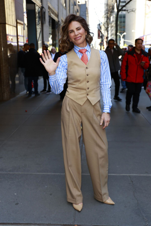 Jillian Michaels Leaves NBC Studios in New York 1