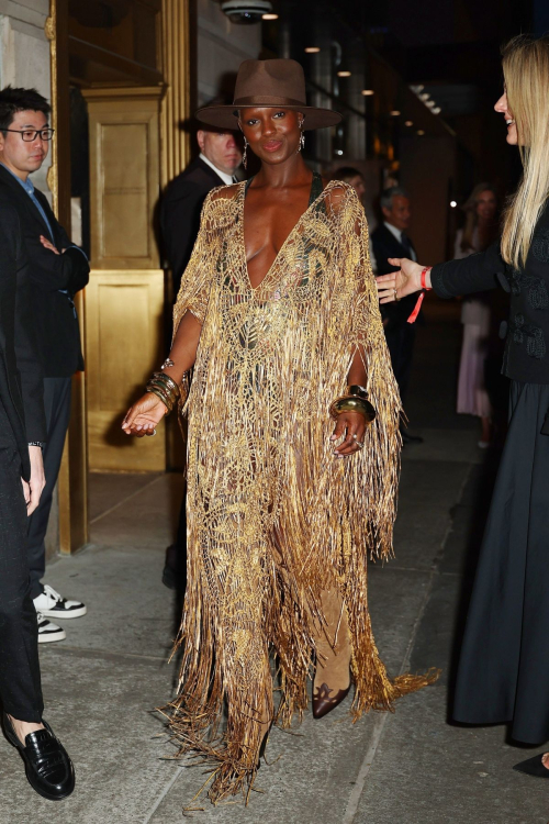 Jodie Turner-Smith at Ralph Lauren Fashion Show Afterparty in New York 2