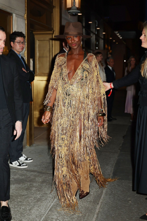 Jodie Turner-Smith at Ralph Lauren Fashion Show Afterparty in New York 3