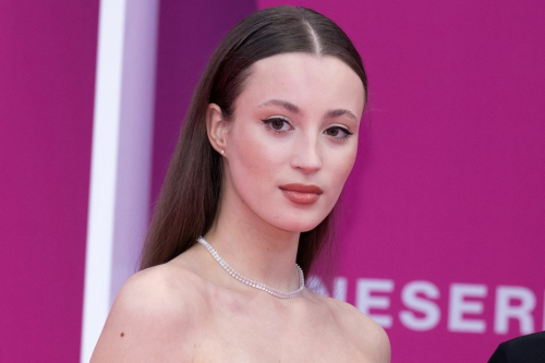 Josephine Hojbjerg on Pink Carpet at Canneseries Festival in Cannes 2