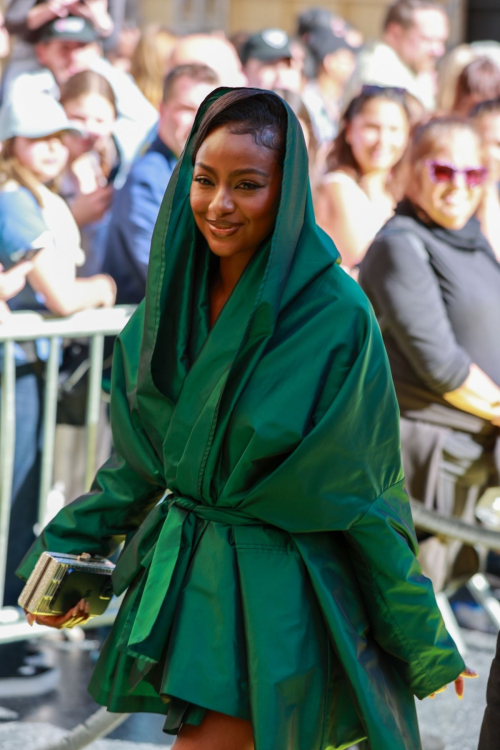 Justine Skye Arrives at iHeartRadio Music Awards in Hollywood 6