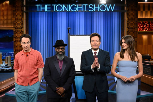 Kaia Gerber on Tonight Show Starring Jimmy Fallon 2