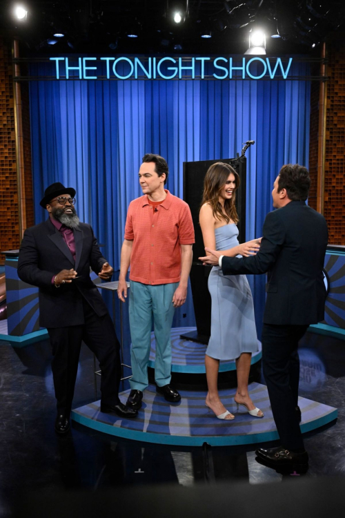 Kaia Gerber on Tonight Show Starring Jimmy Fallon 3