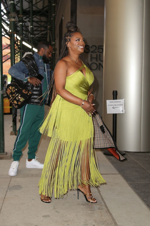 Kandi Burruss Arrives at What Happens Live with Andy Cohen in New York 6