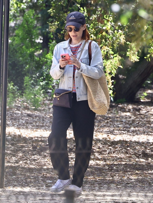 Kate Mara at Descanso Gardens for Trees Talk Exhibition