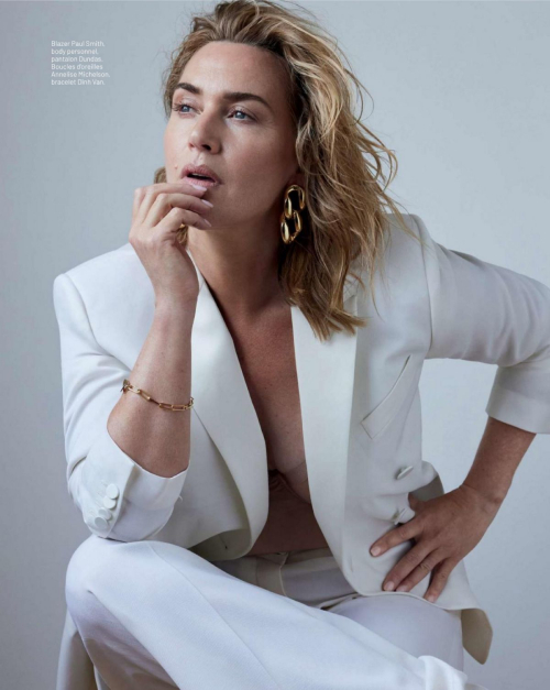 Kate Winslet Features in Marie Claire France May 2024 Issue 2