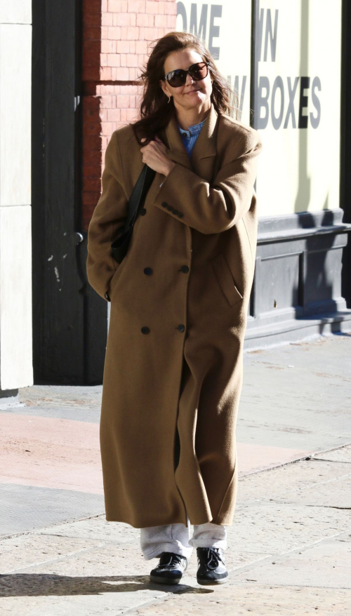 Katie Holmes Spotted in New York 1