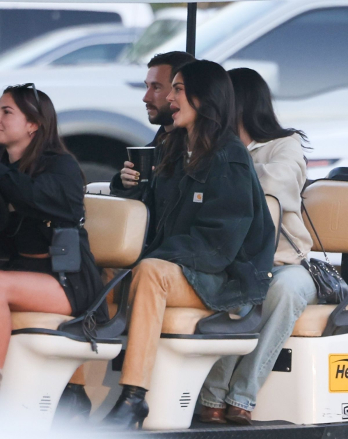 Kendall Jenner on a Golf Cart to Watch Morgan Wallen’s Stagecoach Set in Indio 3