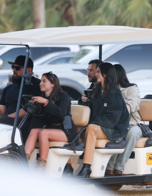 Kendall Jenner on a Golf Cart to Watch Morgan Wallen’s Stagecoach Set in Indio 4